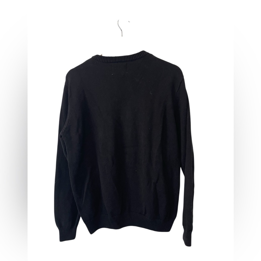 Unisex Sweater Pyknyc Size M Death Before Decaf Goth Grunge Skull 100% Cotton - Picture 3 of 9